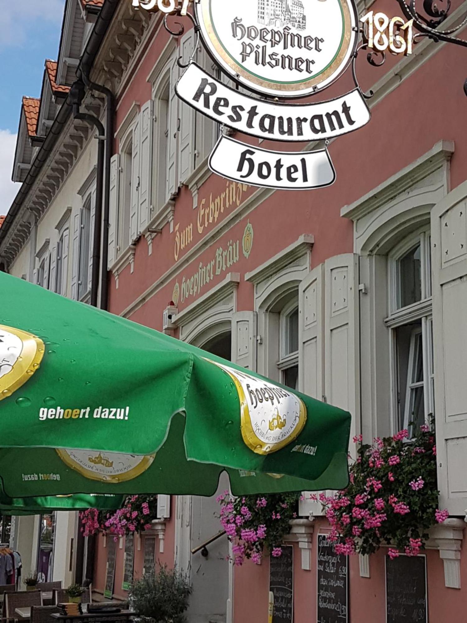 Hotel Restaurant Erbprinz Walldorf Exteriér fotografie